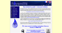 Desktop Screenshot of eau-ionisee.ch